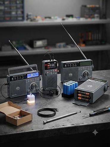 Портативные радиоприёмники многодиапазонные - Диапазоны: FM/AM/SW