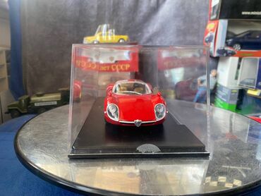 Avtomobil modelləri: Alfa Romeo, 1967 il, 1:24, Dəmir, Ödənişli çatdırılma — 2