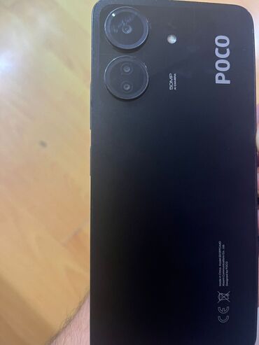 Poco: Poco C65, 128 GB, rəng - Qara, Barmaq izi