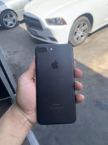 2 el telefonlar iphone: IPhone 7 Plus, 32 ГБ, Черный, Отпечаток пальца