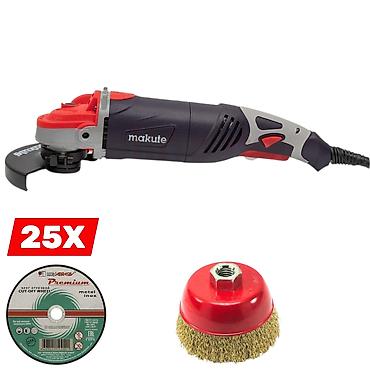 Elektrik əl alətləri: №: 3014 Məhsulun adı: Cilalama maşını Makute AG007 125/1400 UM-S200 — 1