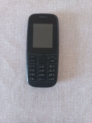 noki 7610: Nokia 105 4G, rəng - Qara, Düyməli