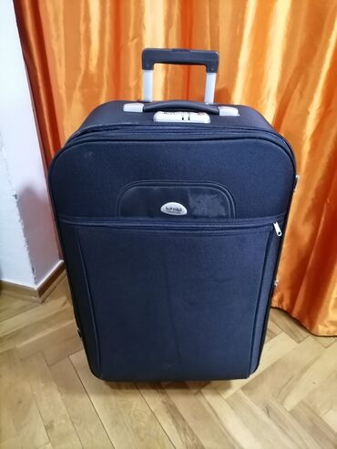 markirane torbe: Large suitcase, color - Black