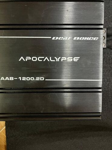 Minidisk və disk pleyerlər: Deaf Bonce Apocalypse AAB-1200.2D avtomobil gücləndiricisi - Model