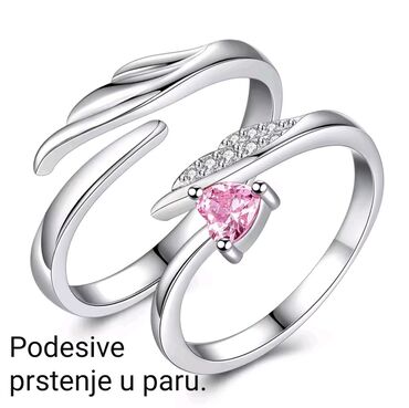 Prstenje: Set prstenja, Materijal: Cirkon — 6