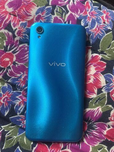 виво телефон: Vivo V15, Б/у, 32 ГБ, цвет - Синий, 2 SIM