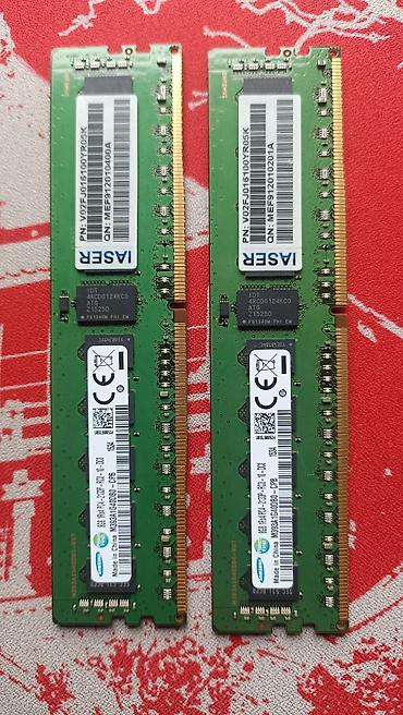 Оперативная память (RAM) для ПК: Оперативная память (RAM) для ПК, Б/у, Samsung, 16 ГБ, DDR4, 2133 МГц — 1