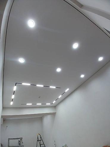 Натяжной потолок: Натяжной потолок Глянцевое, Матовое, 3D потолки Гарантия, Бесплатная консультация, Бесплатный замер — 1