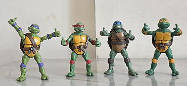 Игрушки: 🐢 Черепашки-ниндзя — фигурки любимых героев! 🔥 Продаются крутые — 9