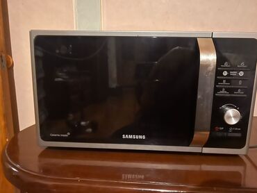 irşad electronics playstation 3: Микроволновка Samsung, Отдельностоящая, С микроволнами, цвет - Серый