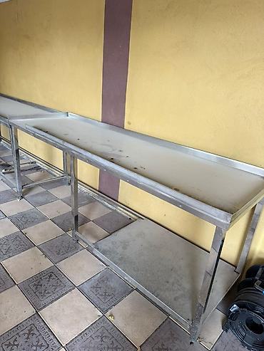 нержавейка стол: Продаю стол из нержавеющей стали. Цена: 15 000сом. Размеры: Высота — 1