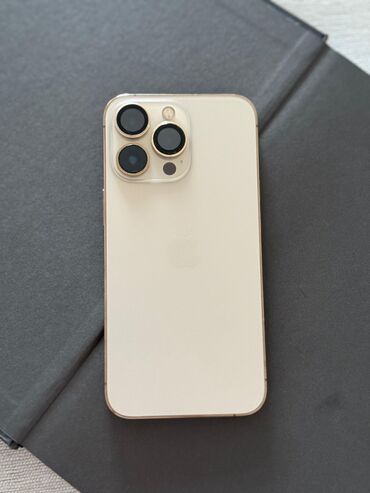 сим карта с безлимитным интернетом для телефона: IPhone 13 Pro, Б/у, 512 ГБ, Золотой, Зарядное устройство, Защитное стекло, Чехол, 80 %
