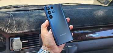 телефон tecno: Samsung Galaxy S22 Ultra, Б/у, 128 ГБ, цвет - Серый, 2 SIM
