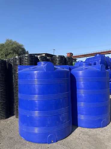 Бочки: Бочка Пластик, 1000 л, Самовывоз, Платная доставка — 12