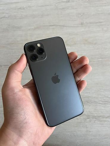 iphonr 11: IPhone 11 Pro, Б/у, 64 ГБ, Серебристый, 100 % — 1