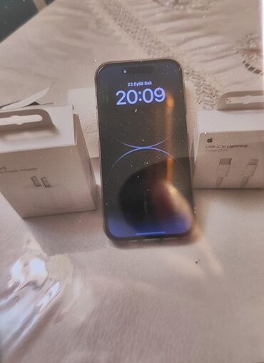 телефон fly ds105c: IPhone 14 Pro, 128 GB, Qara, Simsiz şarj