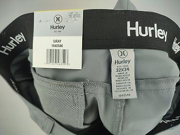 extreme baggy: Hurley, Spodnie garniturowe męskie, rozmiar L — 4