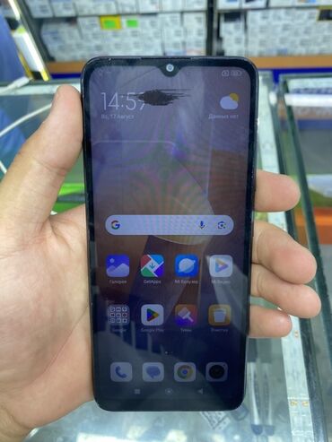 телефоны за 3500: Redmi, Redmi 12C, Колдонулган, 128 ГБ, түсү - Кара, 2 SIM