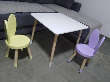 Ostali dečiji nameštaj: Zeka mis stolice fi26cm 1700 din zeka mis fi 30 2000din kruna 2100din — 3