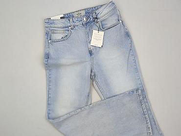 bluza niebieska pull and bear: Spodnie jeansowe, New Look, 15 lat, 158/164, stan - Bardzo dobry — 1