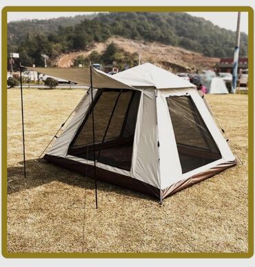 туристический палатка: Автоматическая палатка 5-х местная / Палатка самораскладывающаяся