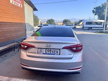 byd кроссовер электро: Hyundai Sonata: 2016 г., 2 л, Автомат, Газ, Седан — 4