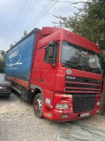 Транспорт: Тягач, DAF, 2003 г., Тентованный — 5