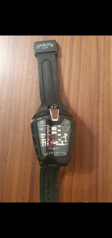 Новый, Наручные часы, Hublot, цвет - Черный