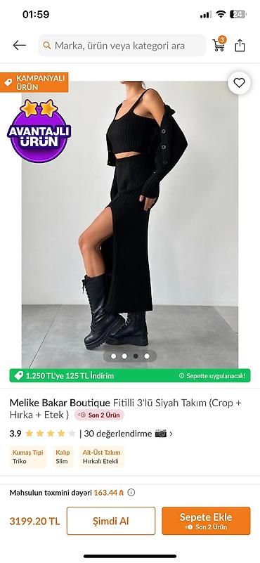 черный костюм мужской: 3lu dest yenidi qalin materiali var. cox baha almiwam. sm l razmer — 3