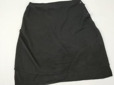 spódnice aksamitna czarne: Skirt, M (EU 38), condition - Good