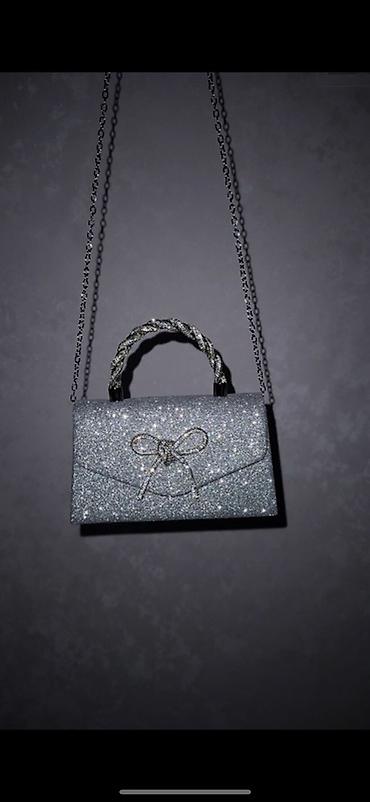 Клатчи: Вечерние мини-сумки с блеском и декором кристаллами Остались последние — 3