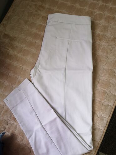 Pantalone: M, Visok struk, Ravne nogavice — 1