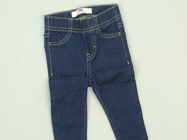 ocean legginsy: Spodnie jeansowe, Levi's, 0-3 m, stan - Idealny