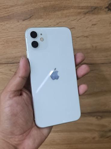 камера айфона: IPhone 11, Б/у, 128 ГБ, White Titanium, Защитное стекло, 81 % — 5