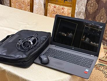 HP noutbuk – 15.6" ekranlı, tam ölçülü klaviatura və ayrıca rəqəmsal