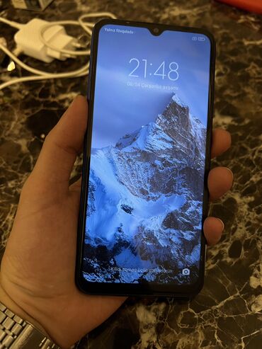redmi 9a kabrolari: Xiaomi Redmi 9A, 32 ГБ, цвет - Голубой, 
 Отпечаток пальца, Face ID