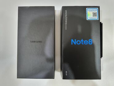 Samsung: Samsung Galaxy Note 8, 64 GB, rəng - Qara, Face ID, Düyməli, Sensor — 6