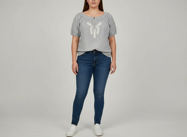 bluzki boho plus size: Жіноча блуза, розмір 2XL