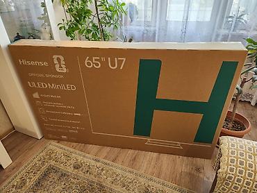 MiniLED 4K ТВ Hisense 65U7S (164 см), серия U7, ULED MiniLED. Smart TV