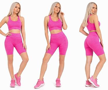 Helanke, biciklistički šortsevi: Komplet za vežbanje
Savršen
Vel S M
Nošen jednom, bukvalno nov — 1