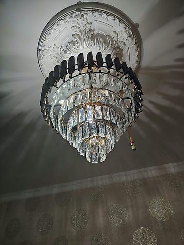 gunes paneli satilir: Çılçıraq, 10 və daha çox lampa, Şüşə — 1