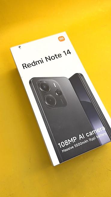 Redmi: Redmi, Redmi Note 14, Б/у, 256 ГБ, 2 SIM — 1