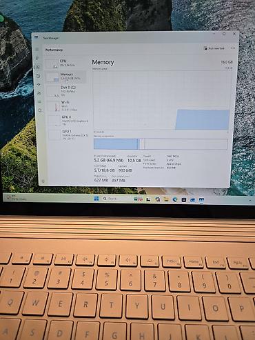 Ноутбуки Microsoft: Ноутбук Microsoft Ультрабук, Intel Core i7, ОЗУ, RAM: 16 ГБ, Microsoft Surface Book — 4