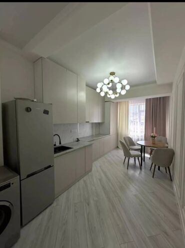 асанбай квартира: 1 бөлмө, 43 кв. м, Элитка, 9 кабат, Евроремонт