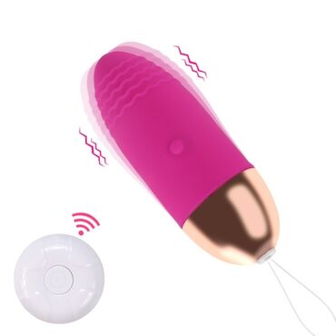 вибратор для секса: Беспроводное виброяйцо с пультом управления Идеальный сюрприз для