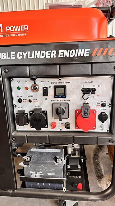 argb controller: Бензиновый генератор AGM Power 23.0 kVA - Серия: High‑Power — 6