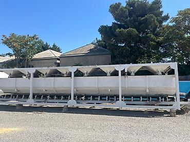 cənə rezini: Beton zavodu üçün inqrediyent dozalama və qidalandırma bunkeri - — 2