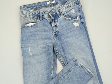 spódnice jeansowe z guzikami stradivarius: Джинси, SinSay, S, стан - Задовільний