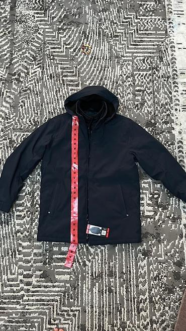Личные вещи: Мужская куртка-парка Weatherproof. Цвет: черный. Размер - М (наш - Л — 1