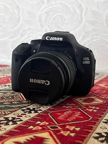 canon flash: Canon EOS 600D DSLR fotoaparat dəsti Xüsusiyyətlər: - 18 MP APS-C — 1